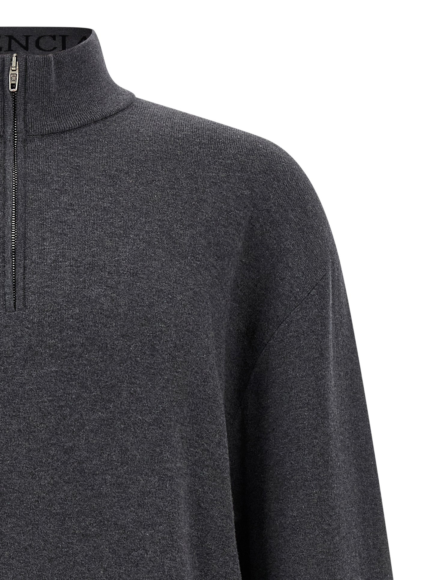 Balenciaga Camionneur Gray Cotton Cardigan
