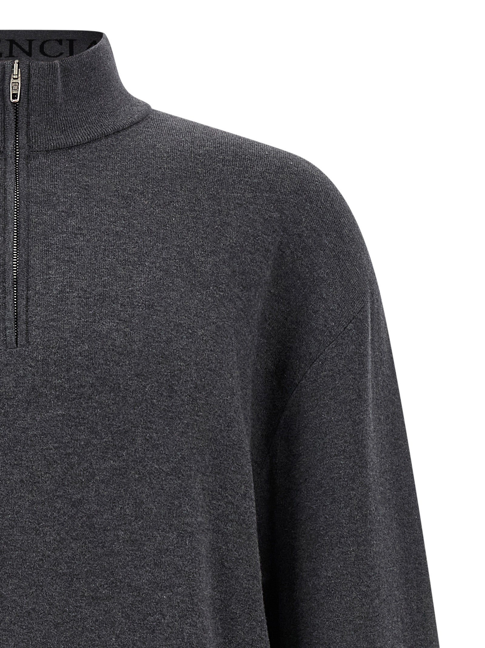 Balenciaga Camionneur Gray Cotton Cardigan