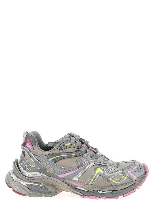 Balenciaga Runner 2.0 Multicolor Polyethylene Athletic Sneakers