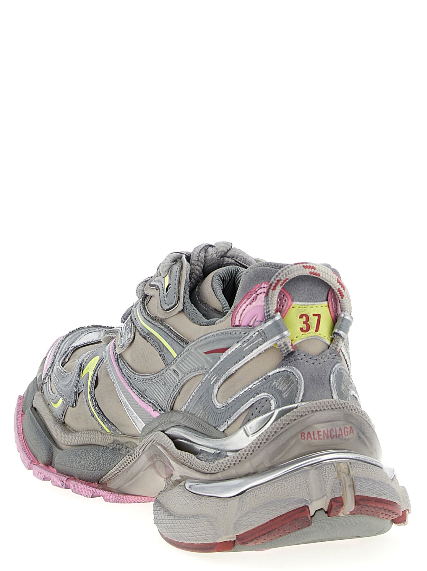 Balenciaga Runner 2.0 Multicolor Polyethylene Athletic Sneakers