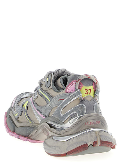 Balenciaga Runner 2.0 Multicolor Polyethylene Athletic Sneakers