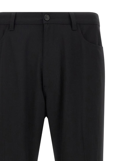 Balenciaga Black Wool Dress Pants