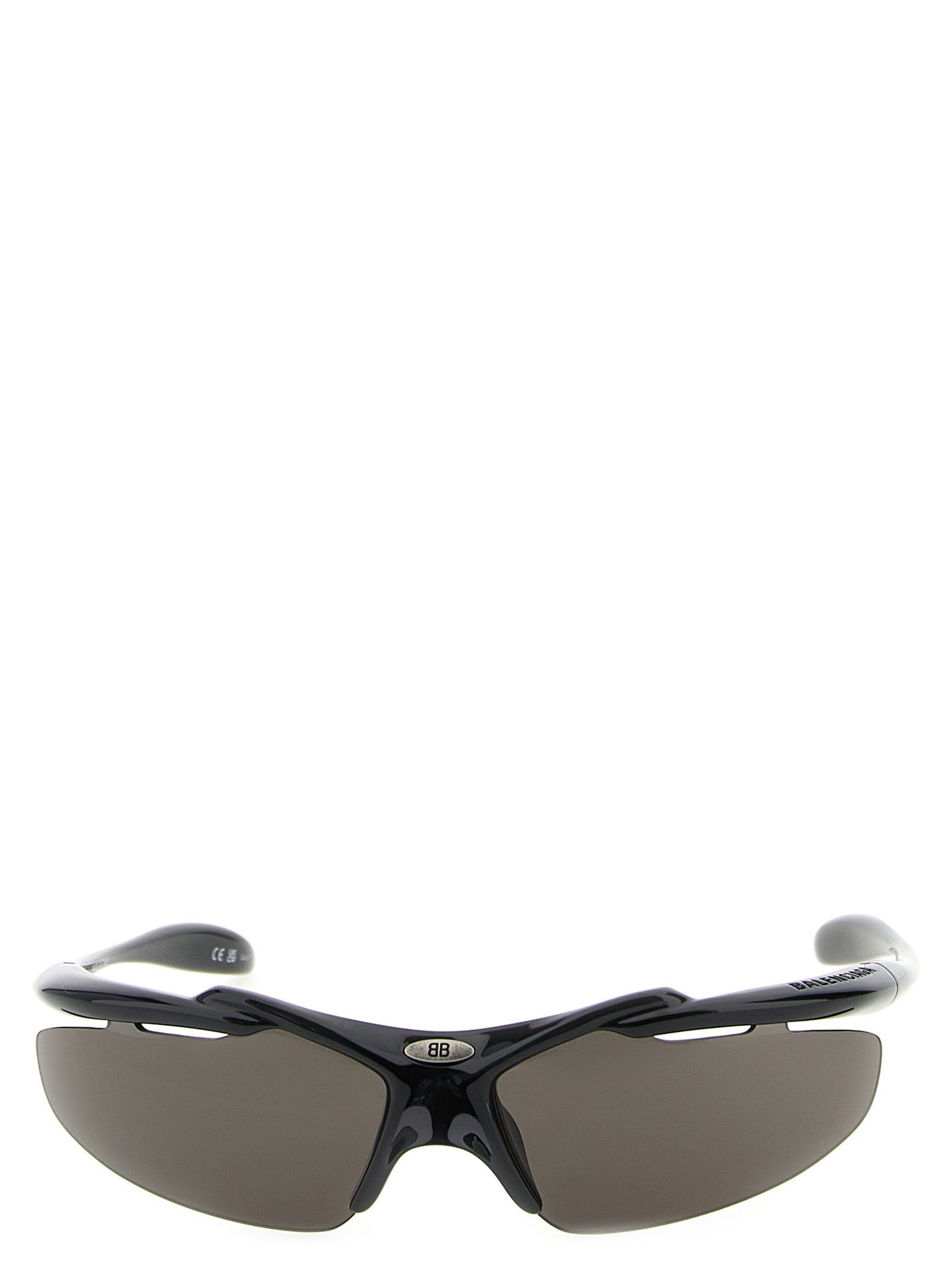 Balenciaga Turbo D-Frame Black Polyamide Sunglasses