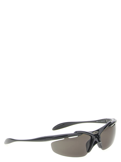 Balenciaga Turbo D-Frame Black Polyamide Sunglasses