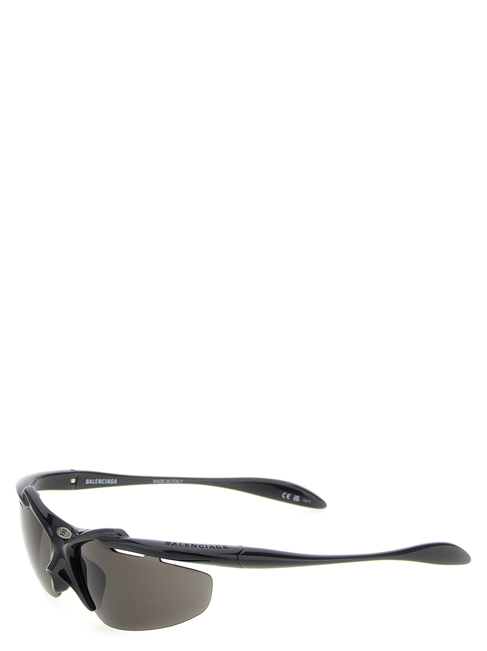 Balenciaga Turbo D-Frame Black Polyamide Sunglasses