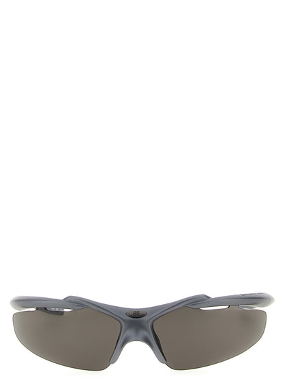 Balenciaga Turbo D-Frame Gray Polyamide Sunglasses