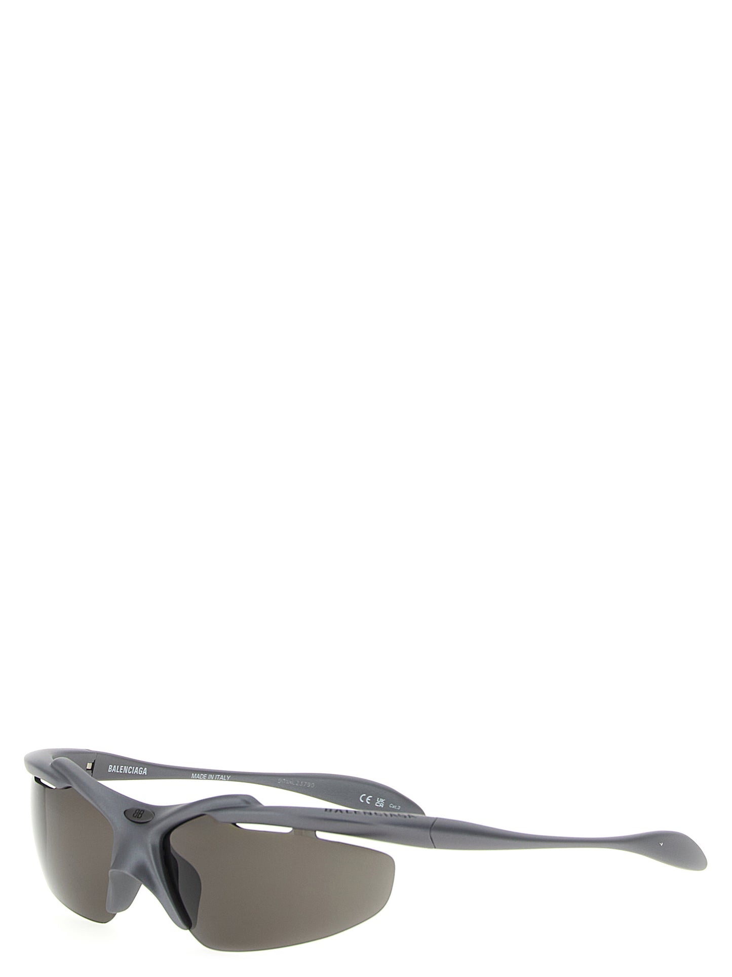Balenciaga Turbo D-Frame Gray Polyamide Sunglasses