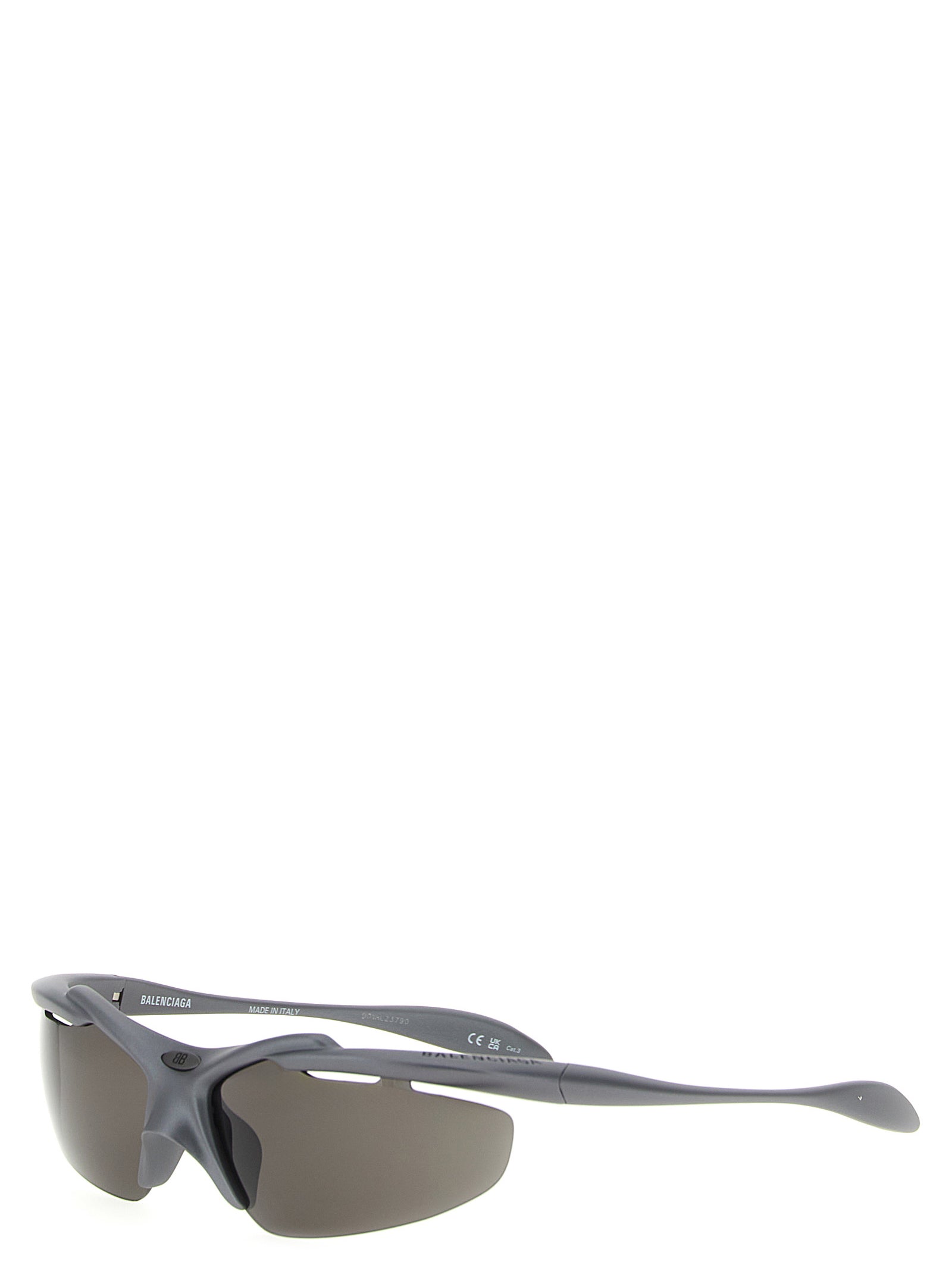 Balenciaga Turbo D-Frame Gray Polyamide Sunglasses