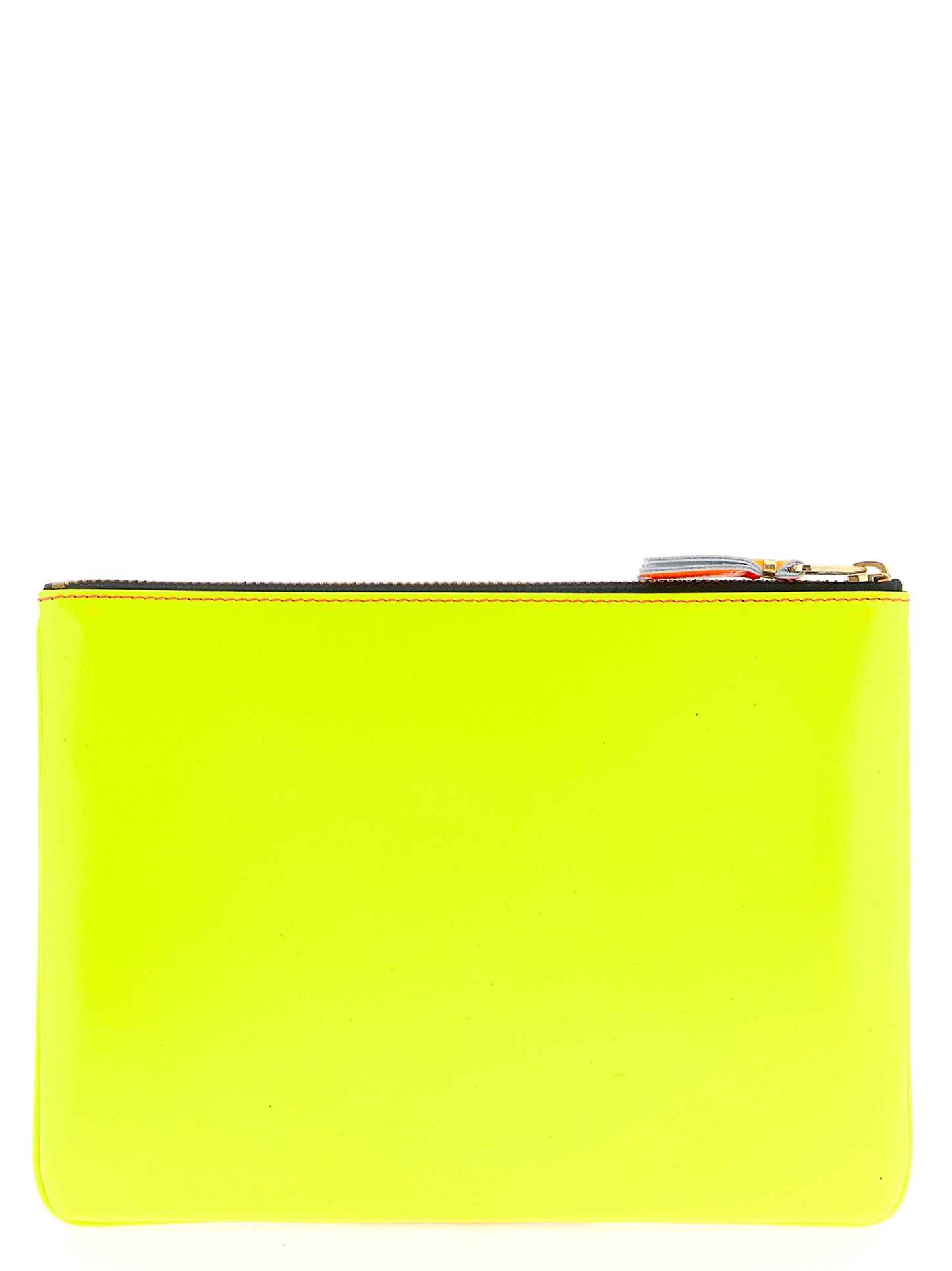 Comme des Garçons Multicolor Goatskin Cardholder - Super Fluo