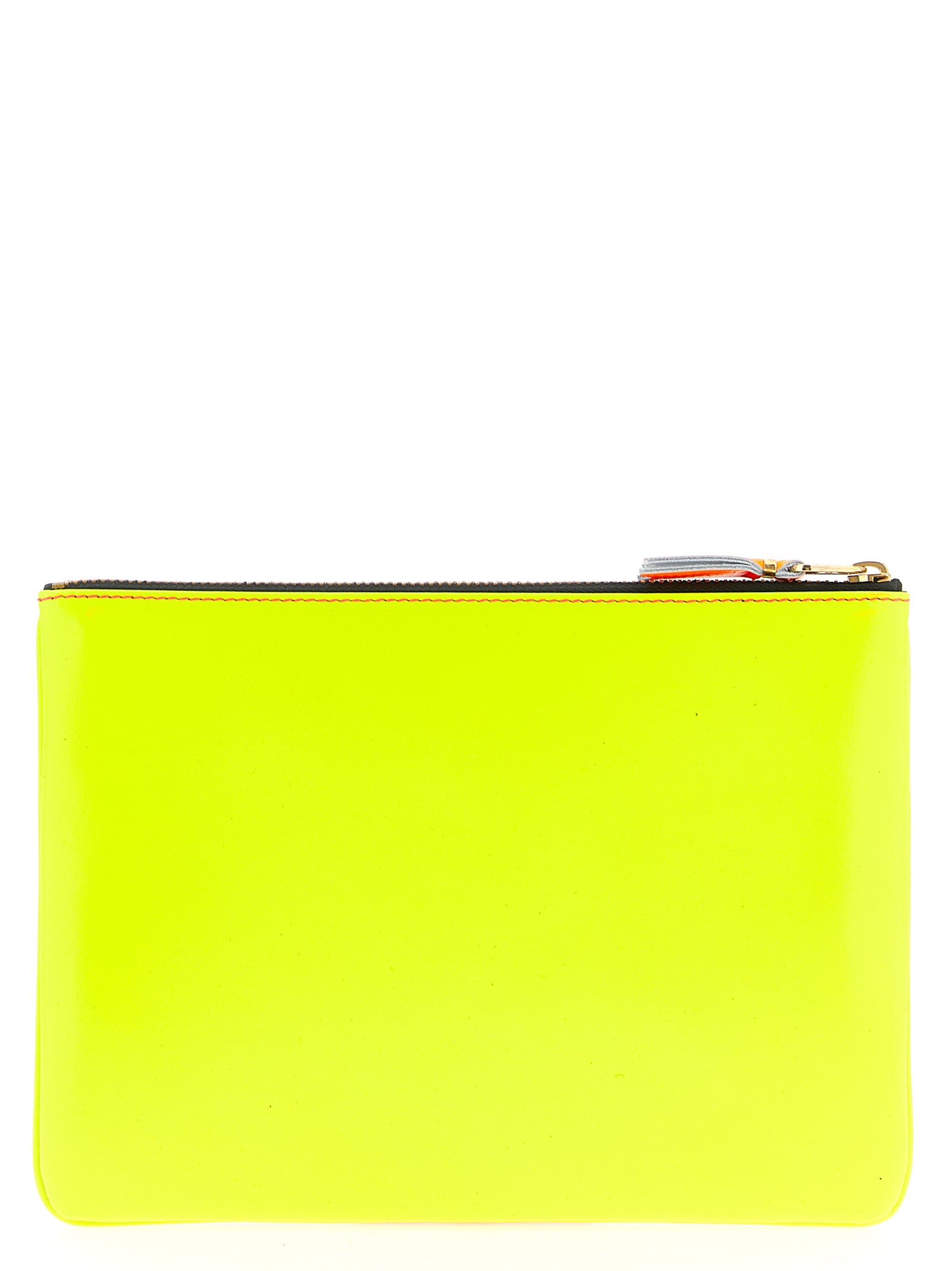Comme des Garçons Multicolor Goatskin Cardholder - Super Fluo