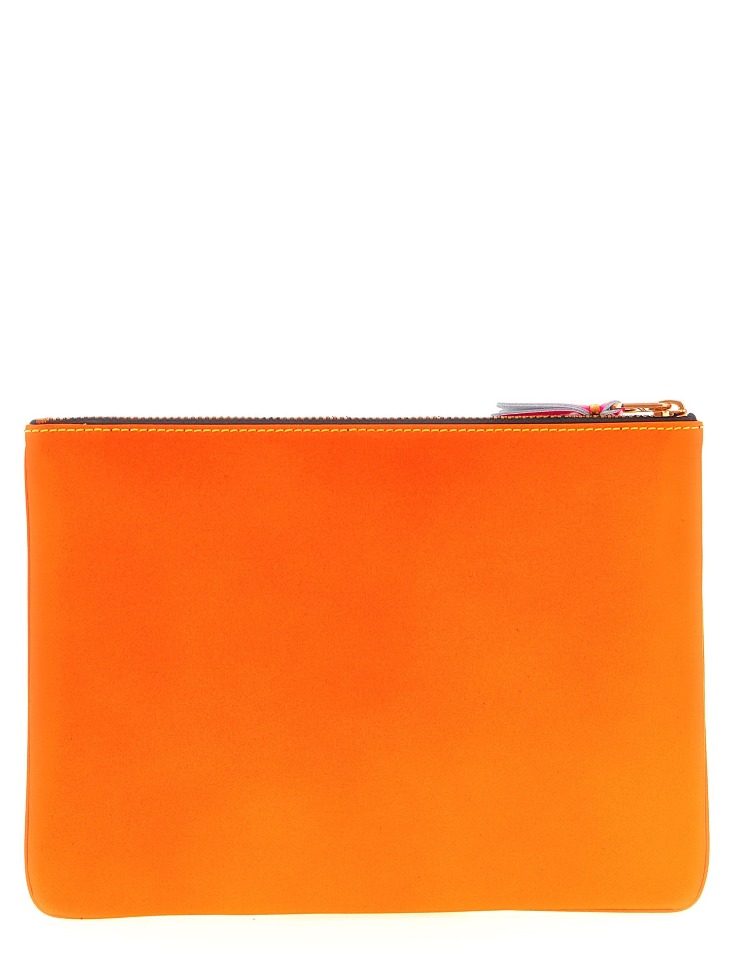 Comme des Garçons Multicolor Goatskin Cardholder - Super Fluo Leather Wallet
