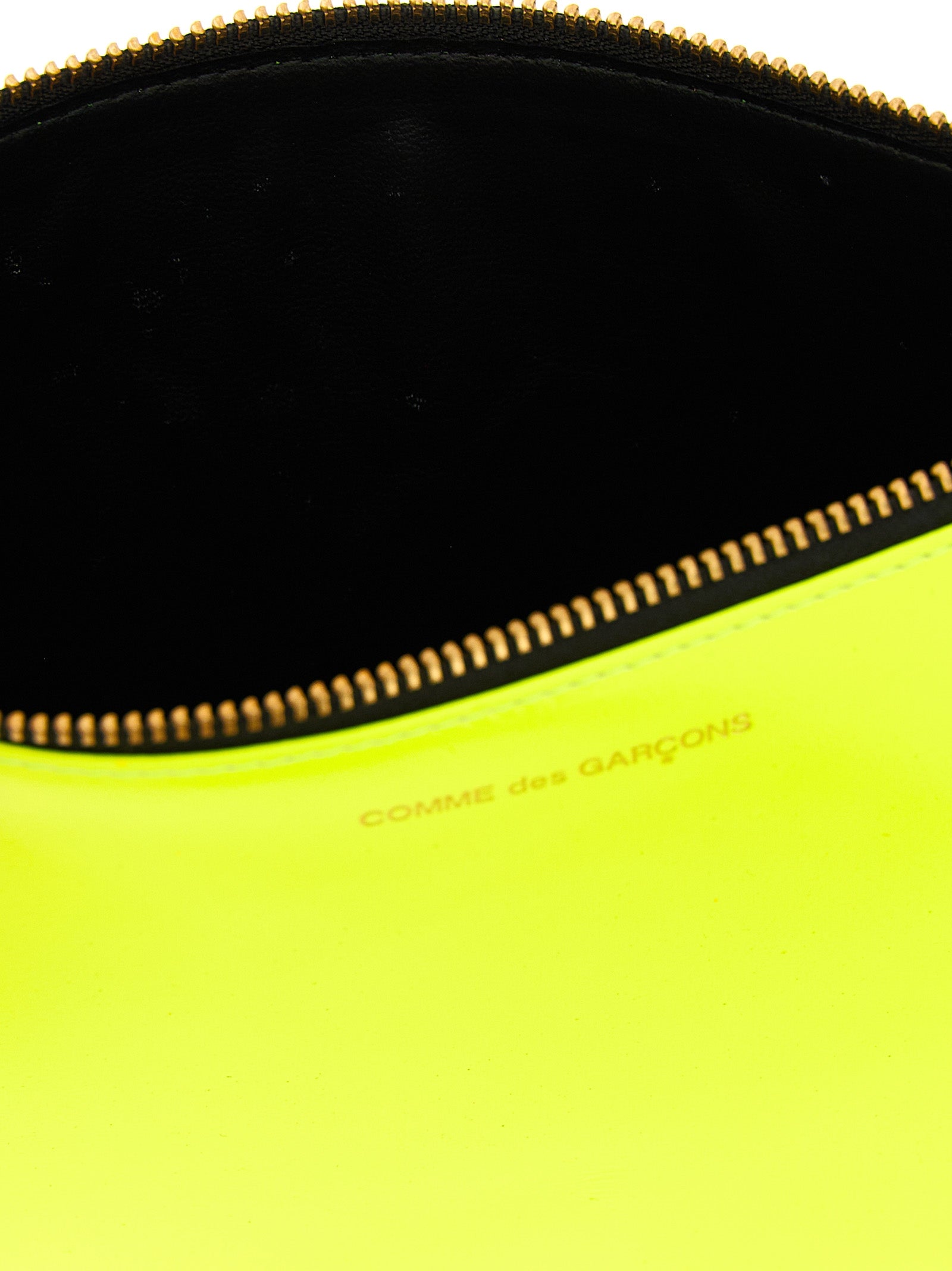 Comme des Garçons Multicolor Goatskin Cardholder - Super Fluo Leather Wallet
