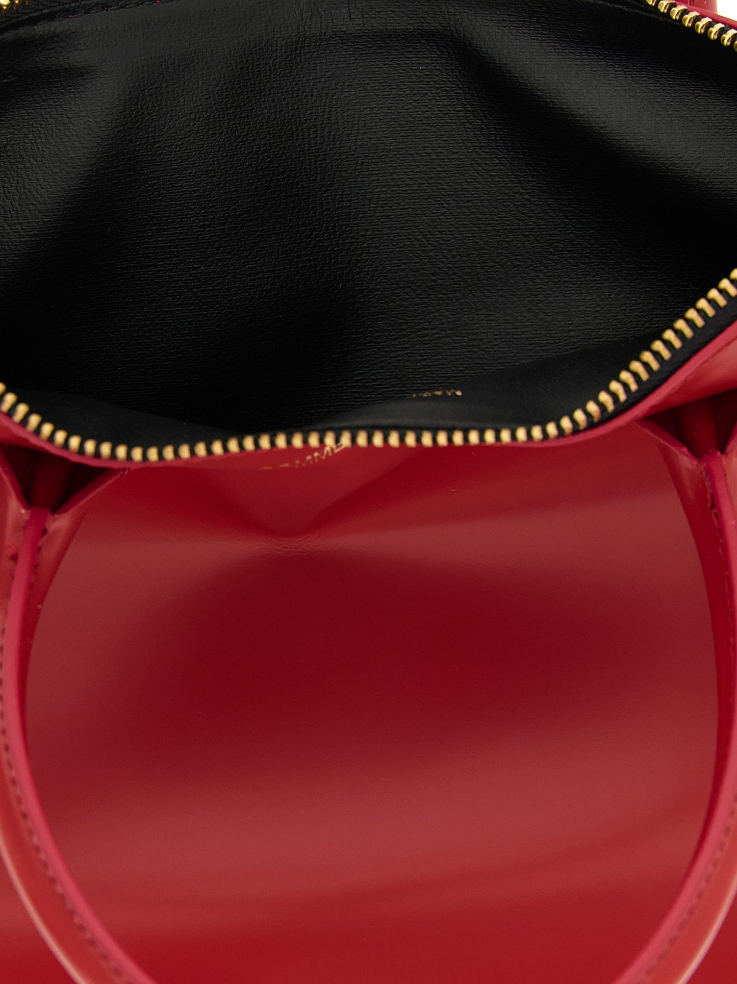 Comme Des Garçons Multicolor Cowhide Handbag in Red
