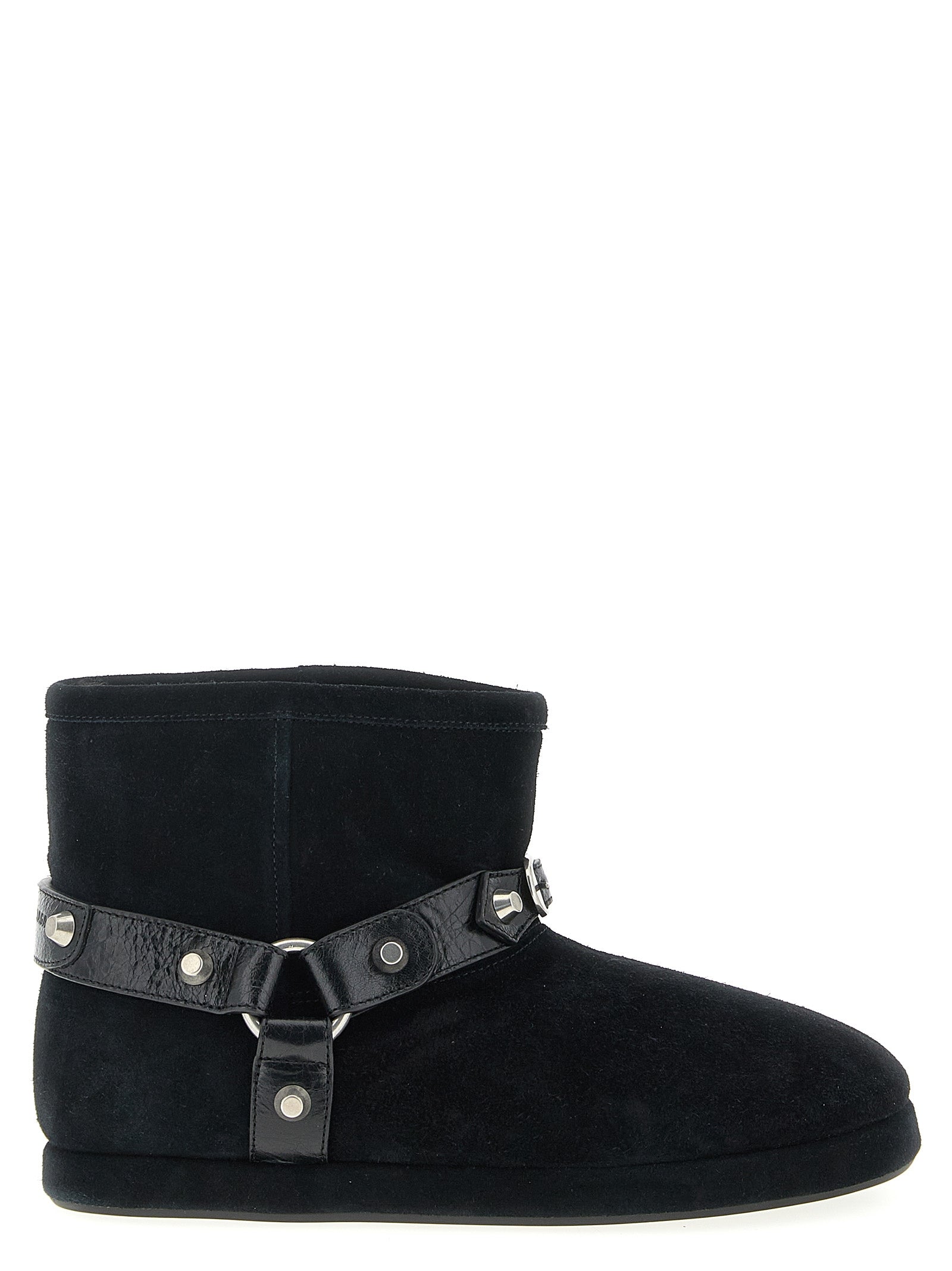 Balenciaga Alaska Soft Black Calfskin Ankle Boots