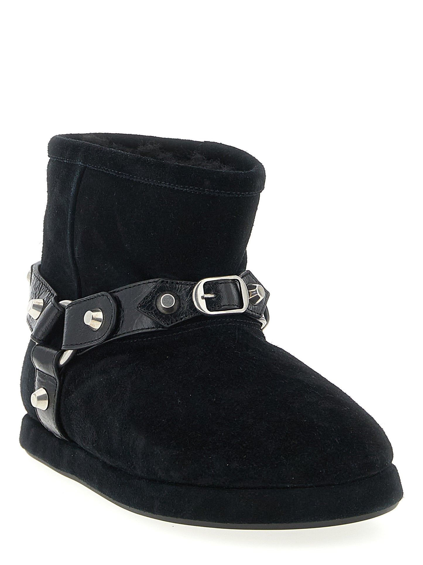 Balenciaga Alaska Soft Black Calfskin Ankle Boots