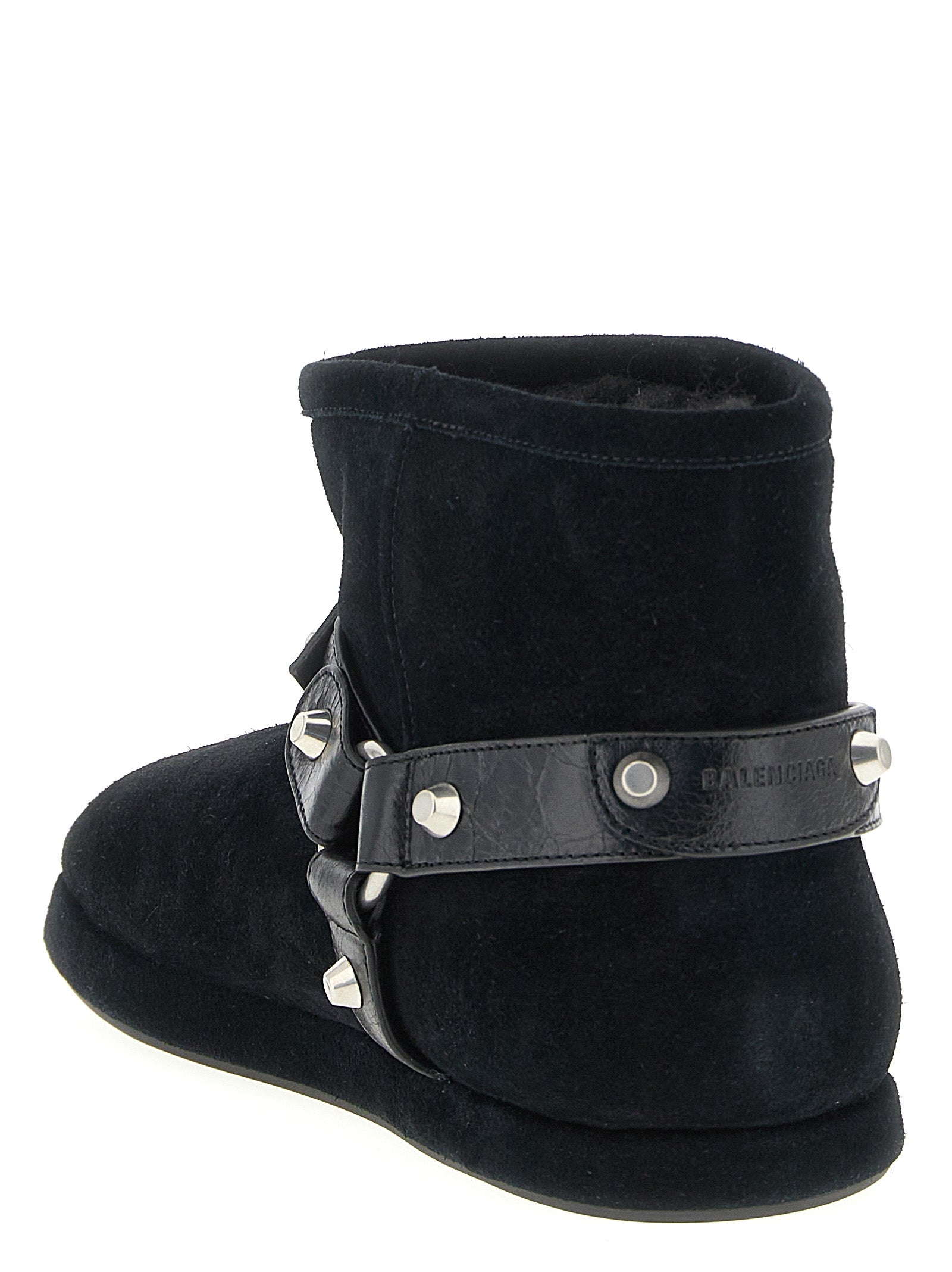 Balenciaga Alaska Soft Black Calfskin Ankle Boots