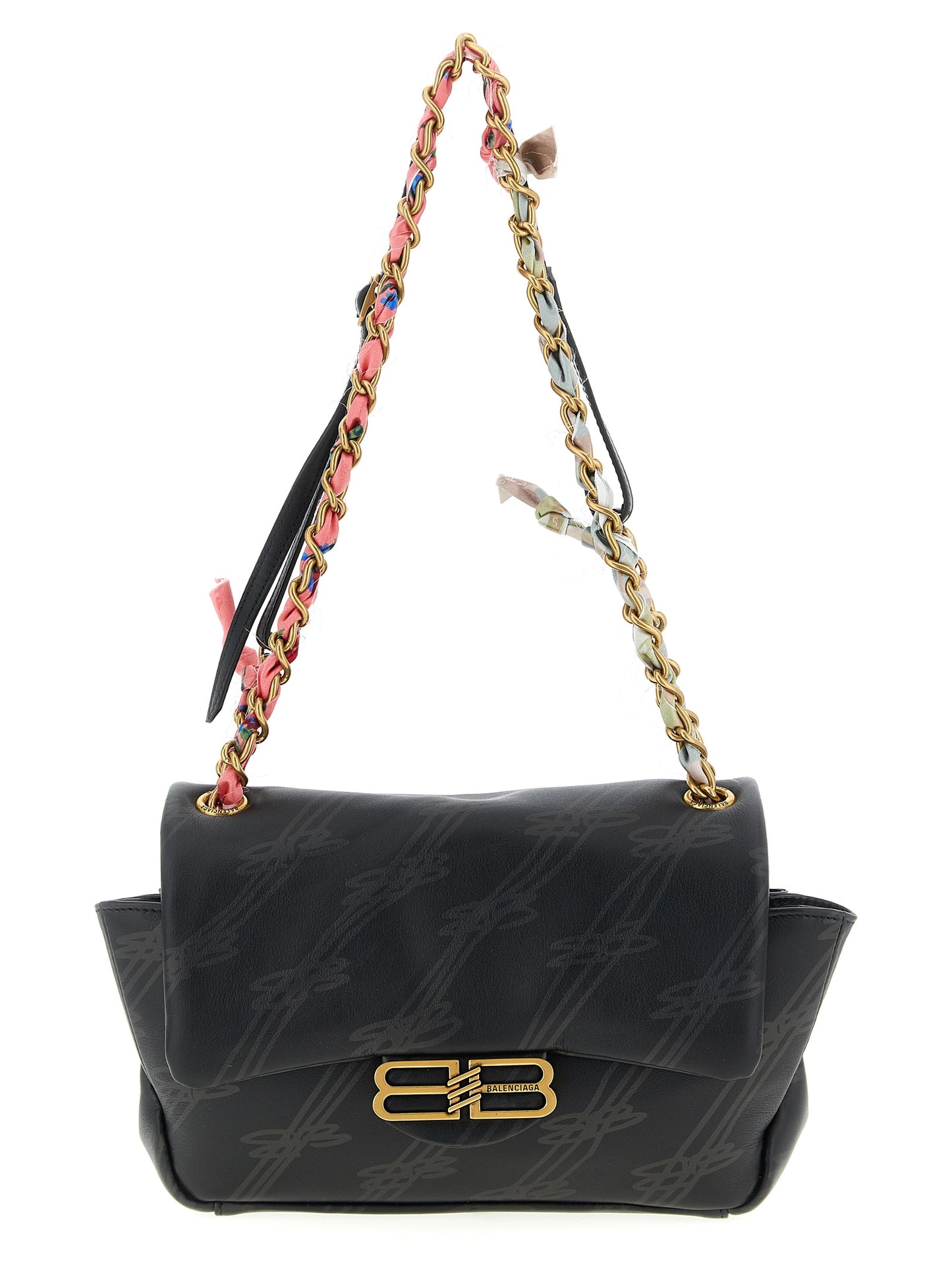Balenciaga Darling Mini Shoulder Bag - Black Leather
