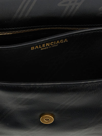 Balenciaga Darling Mini Shoulder Bag - Black Leather