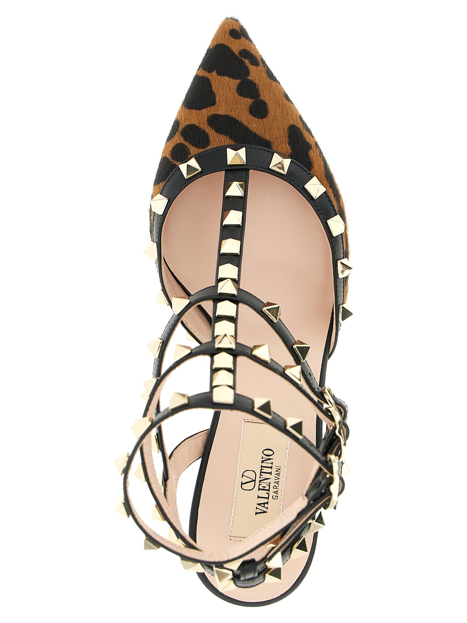 Valentino Garavani Leopard Print Rockstud Pumps