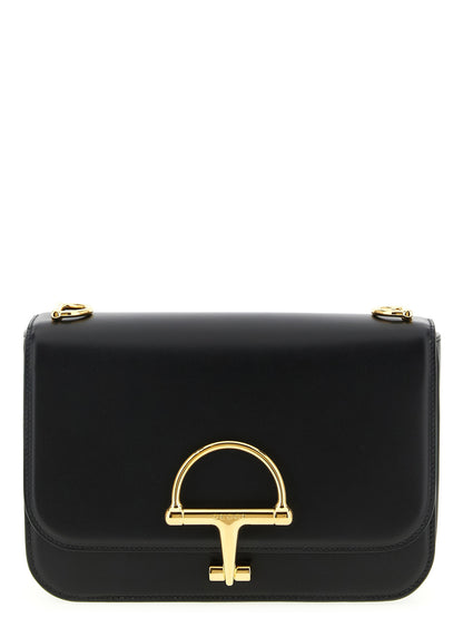 Gucci Black Calfskin Siena Crossbody Bag