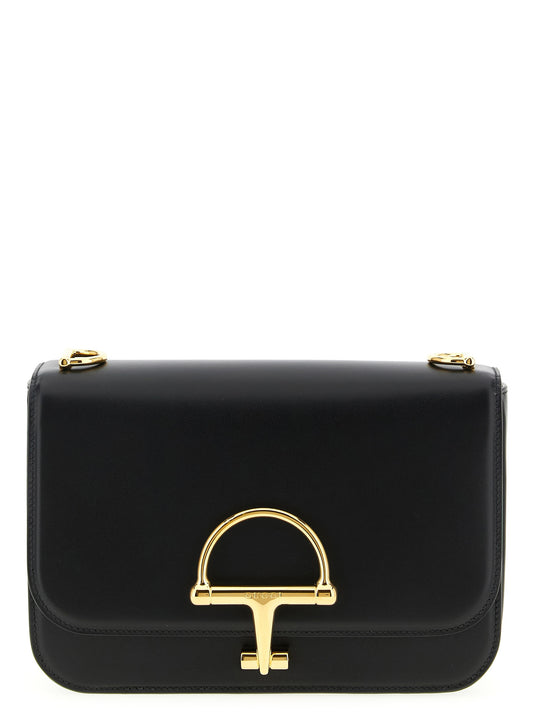 Gucci Black Calfskin Siena Crossbody Bag
