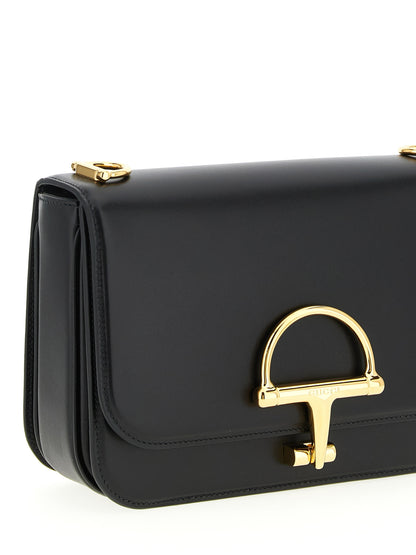 Gucci Black Calfskin Siena Crossbody Bag