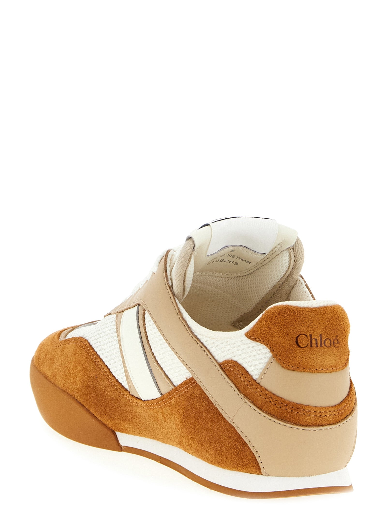 Chloé Beige Low Top Sneakers