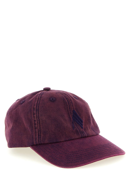 The Attico Purple Cotton Cap (Baseball Hat) L/XL