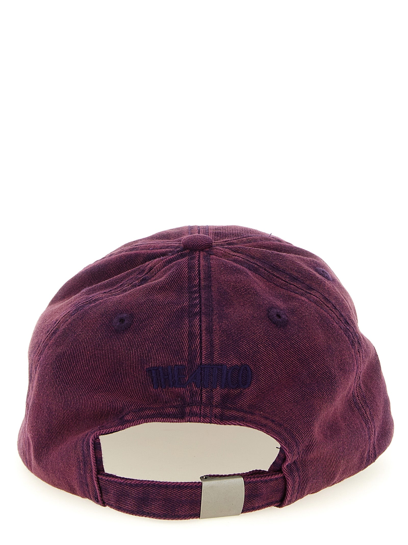 The Attico Purple Cotton Cap (Baseball Hat) L/XL