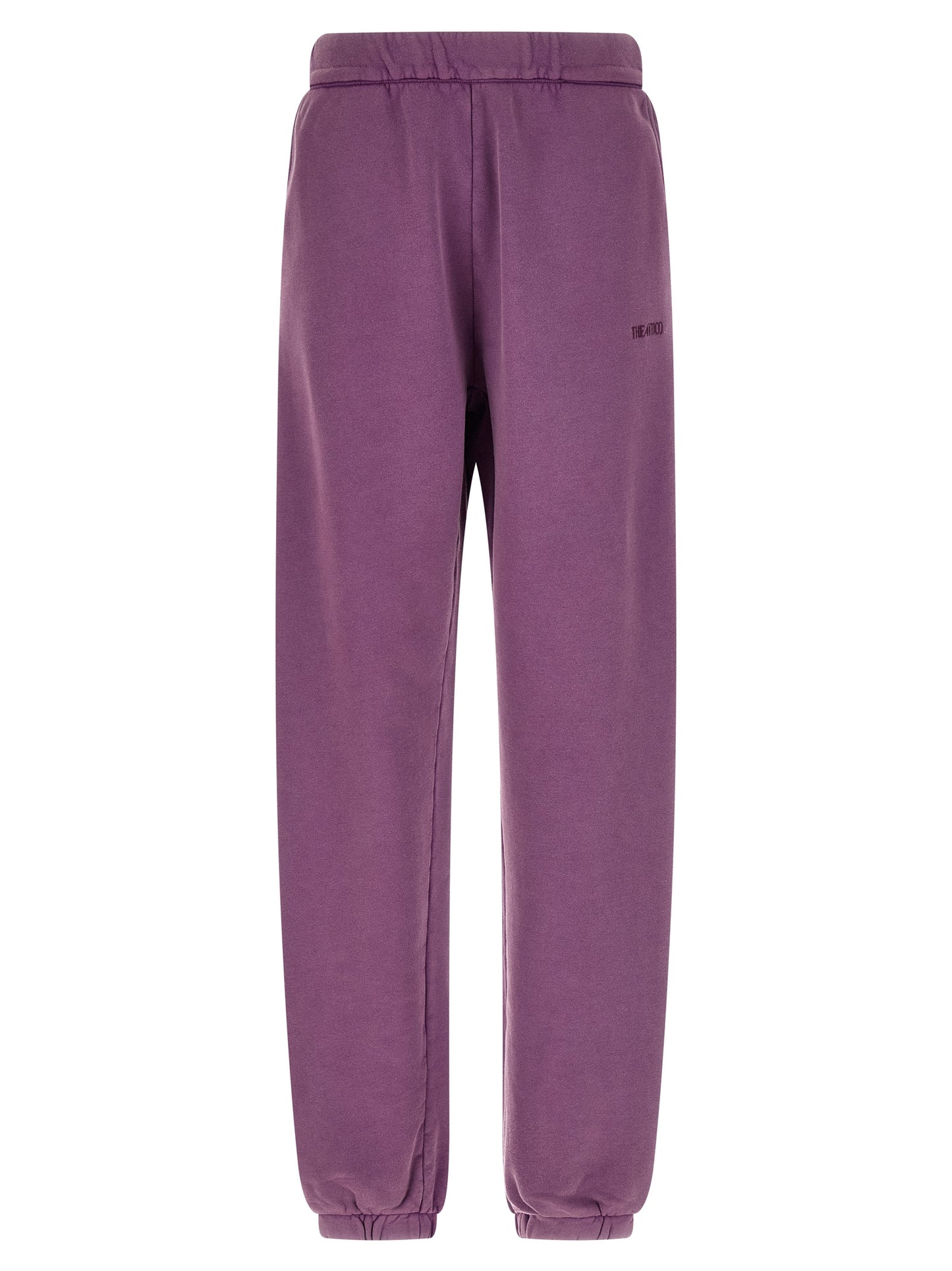 The Attico Purple Cotton Joggers