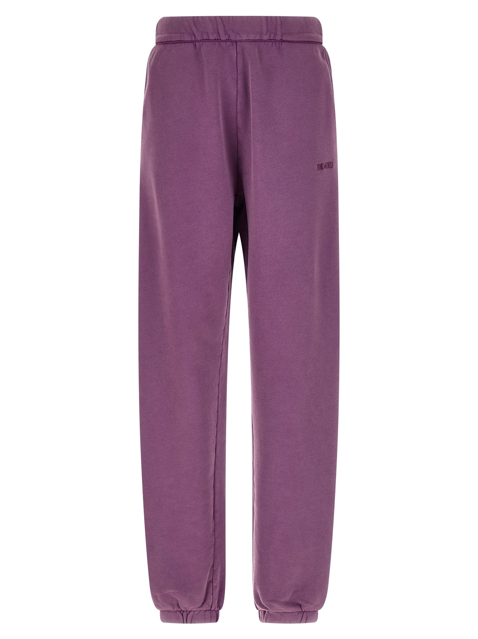 The Attico Purple Cotton Joggers