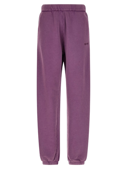 The Attico Purple Cotton Joggers