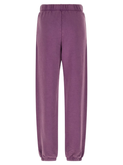 The Attico Purple Cotton Joggers