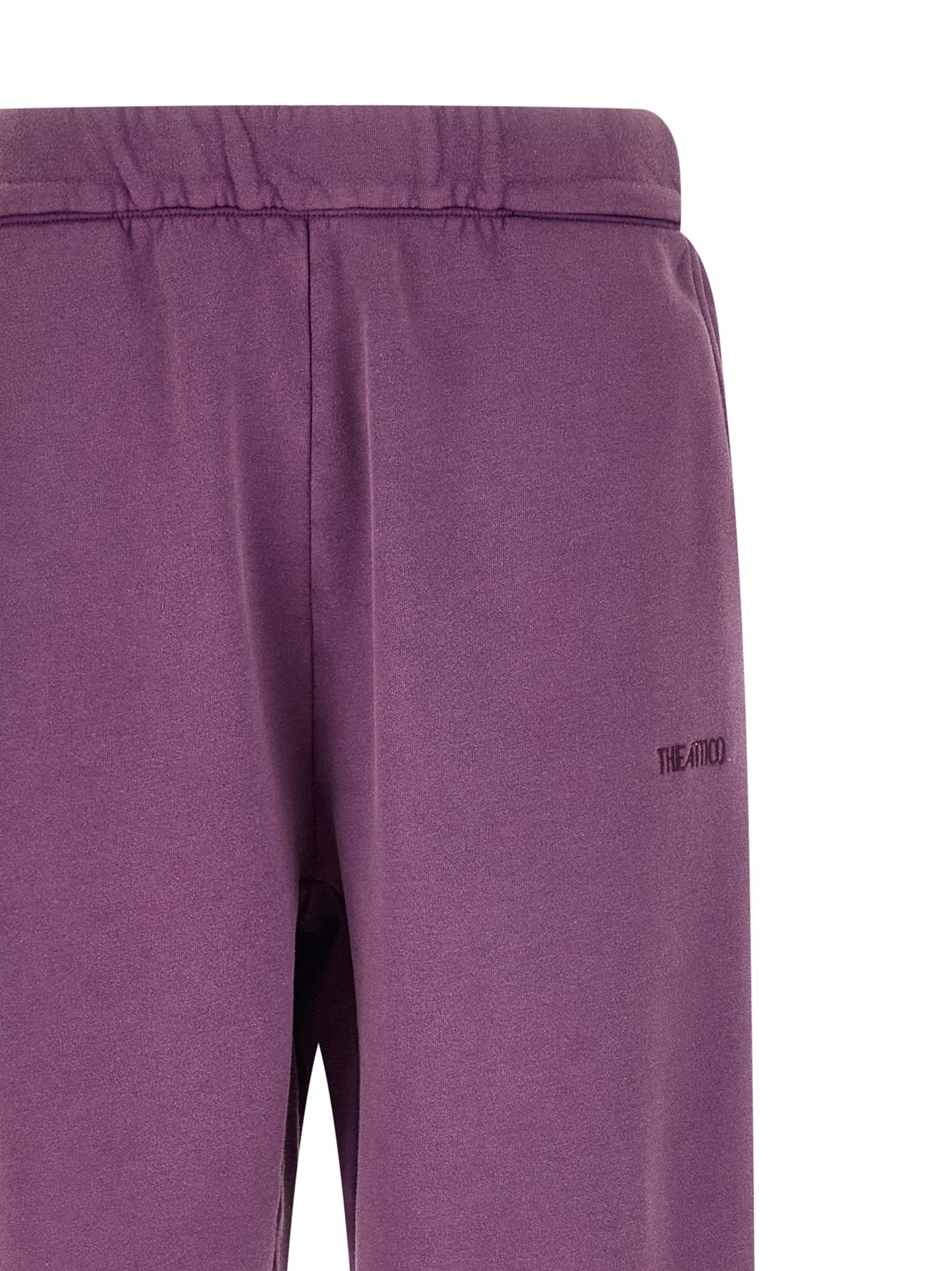The Attico Purple Cotton Joggers