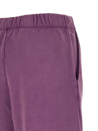 The Attico Purple Cotton Joggers