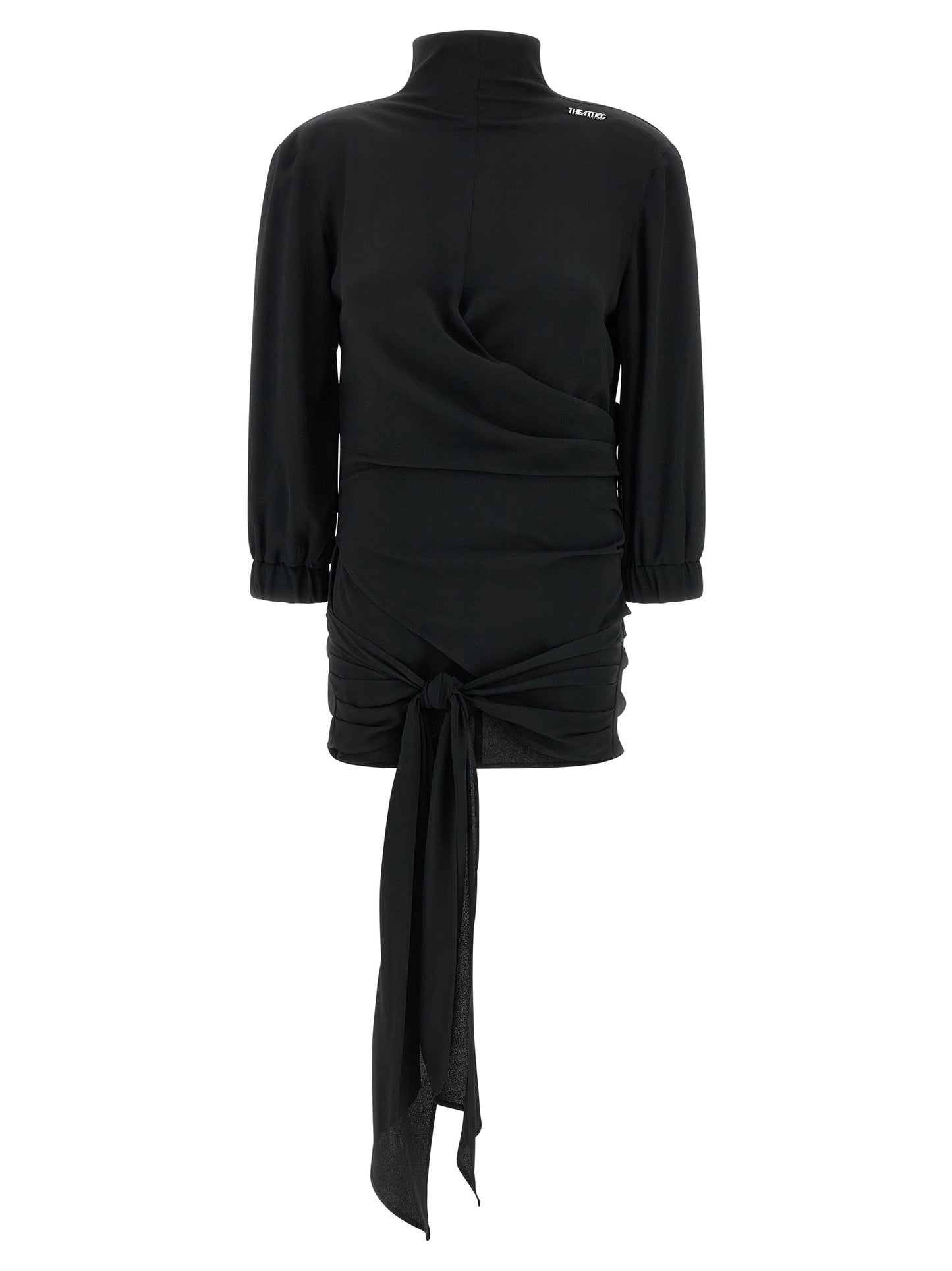 The Attico Black Acetate Tank Top