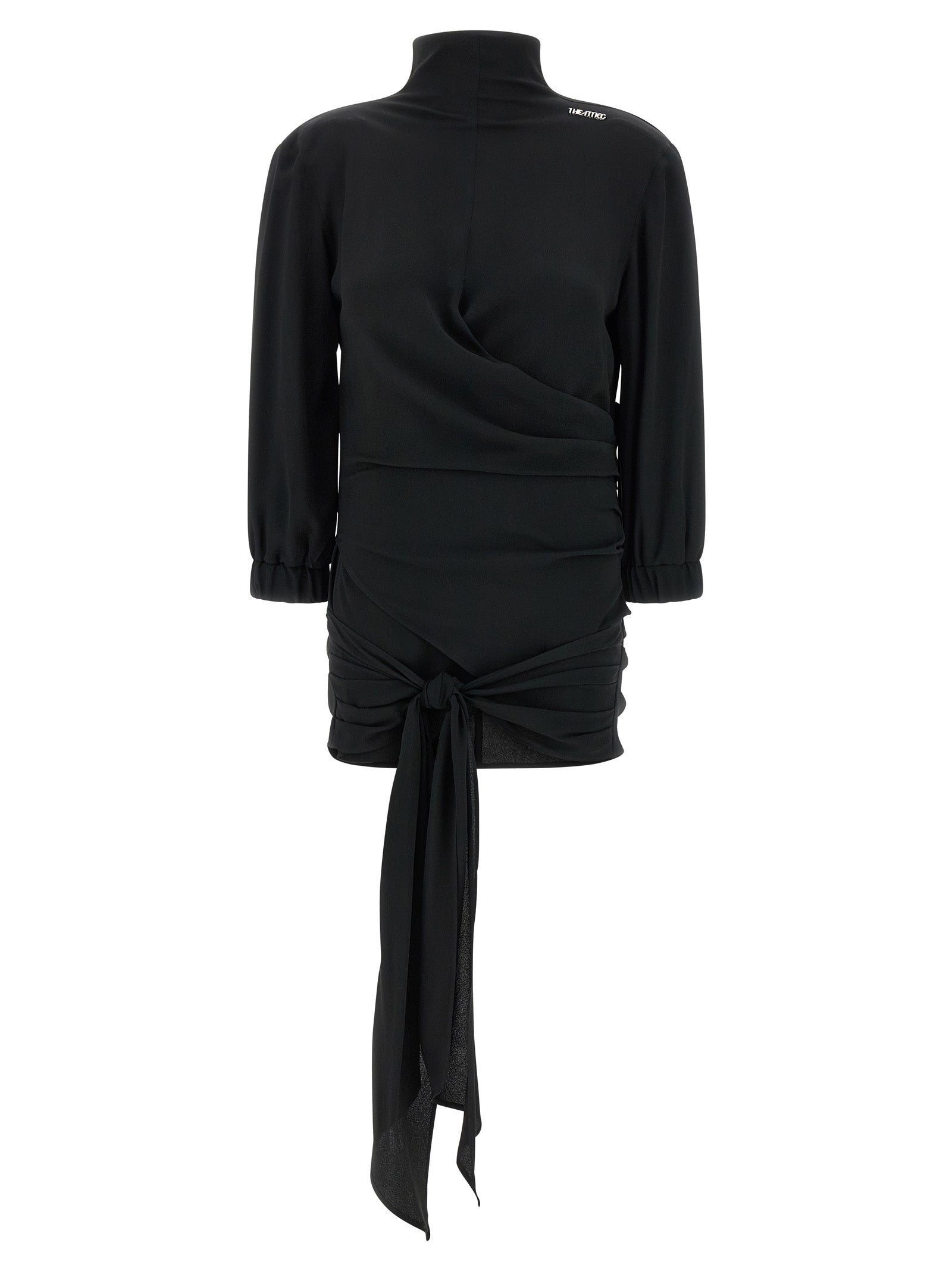 The Attico Black Acetate Tank Top