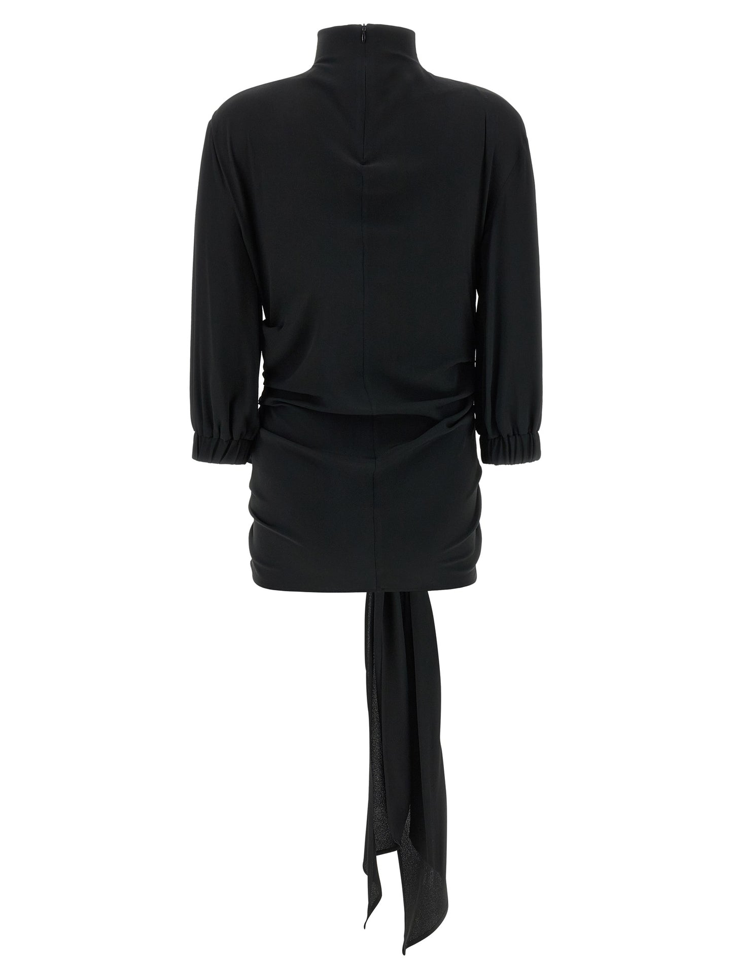 The Attico Black Acetate Tank Top