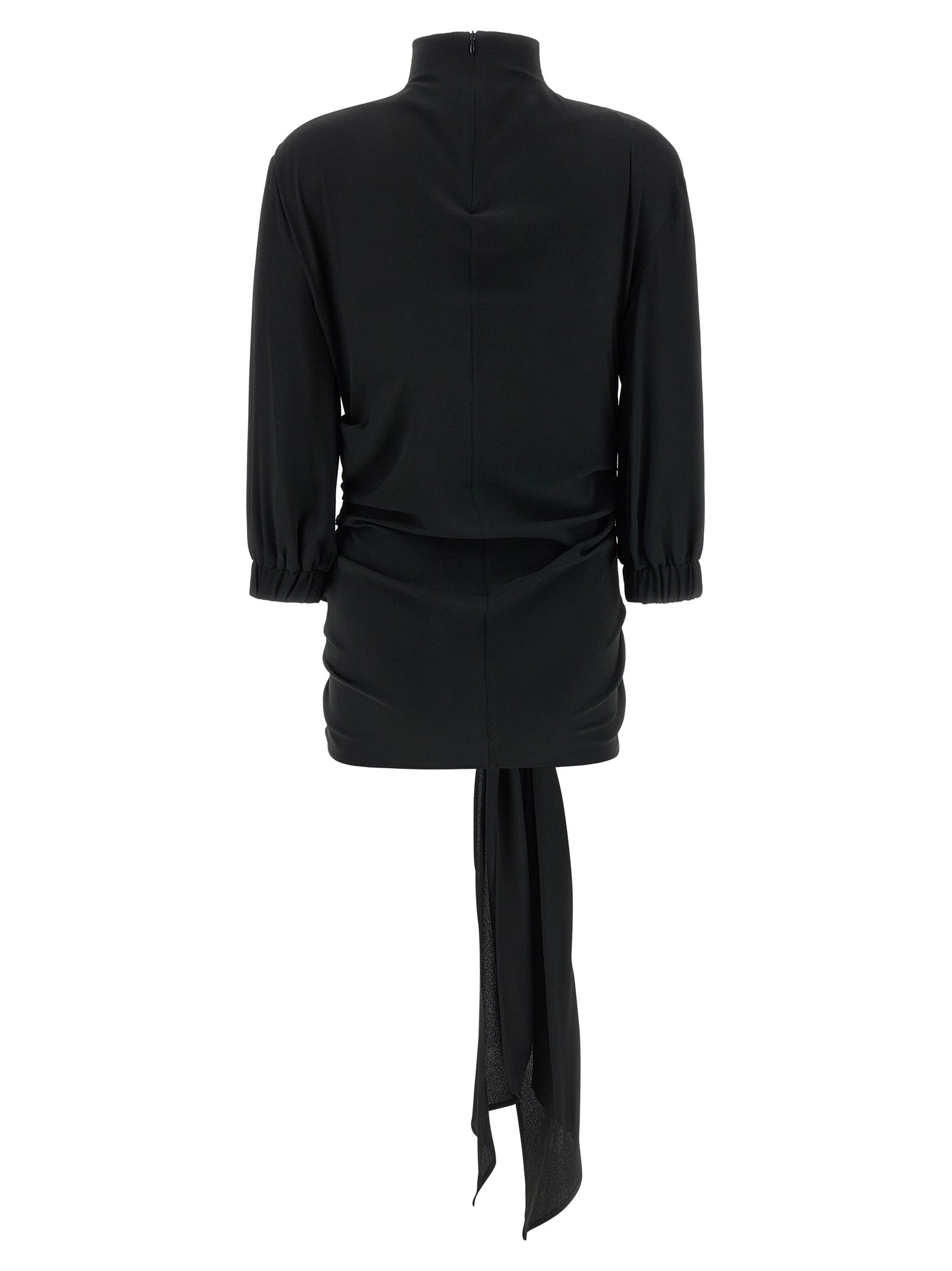 The Attico Black Acetate Tank Top
