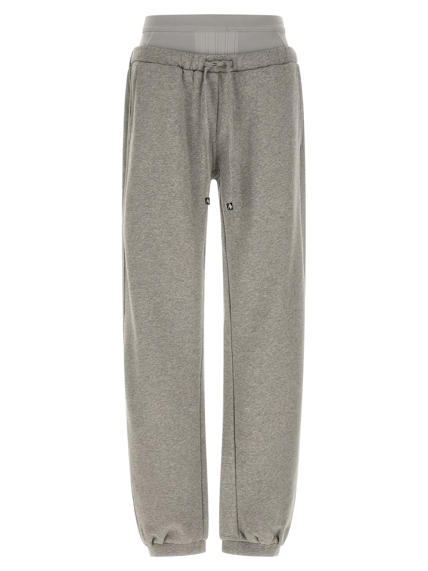 The Attico Gray Cotton Joggers for Women
