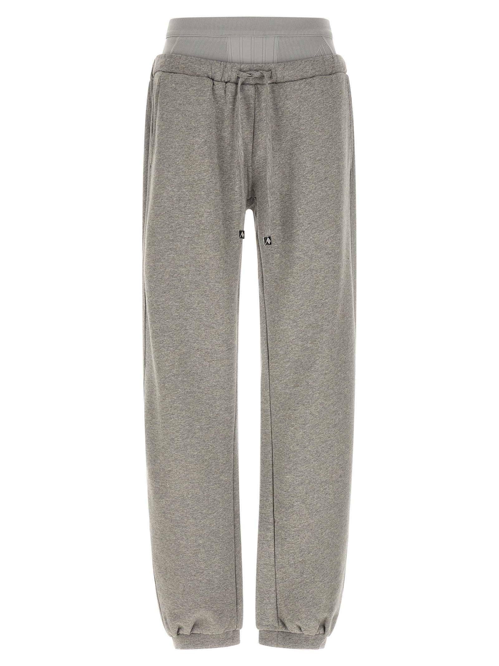 The Attico Gray Cotton Joggers for Women