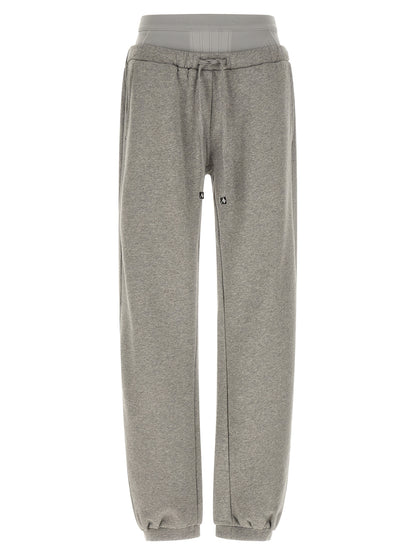 The Attico Gray Cotton Joggers for Women