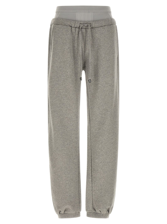 The Attico Gray Cotton Joggers for Women