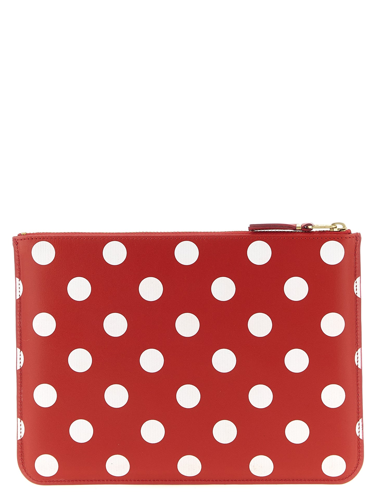 Comme des Garçons Multicolor Polka Dot Calfskin Wallet