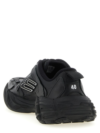 Balenciaga Black Calfskin Monday Sneakers