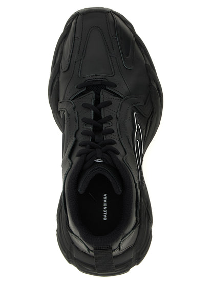 Balenciaga Black Calfskin Monday Sneakers