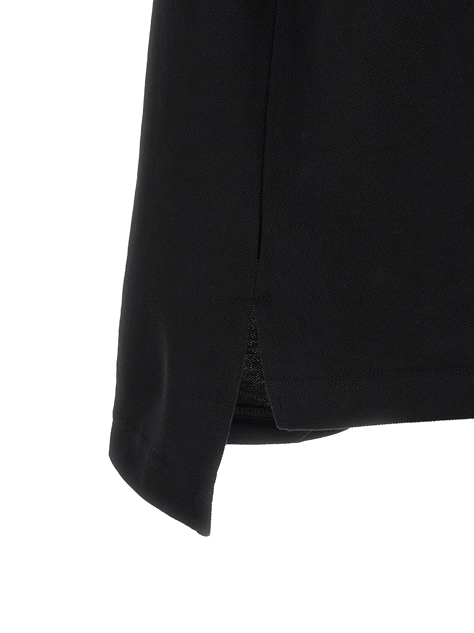 Balenciaga Black Cotton Piqué Polo Shirt