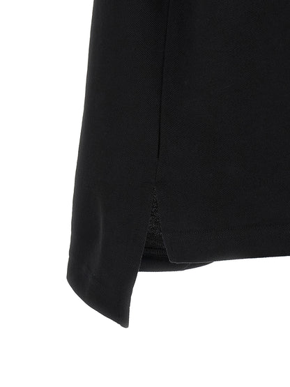 Balenciaga Black Cotton Piqué Polo Shirt
