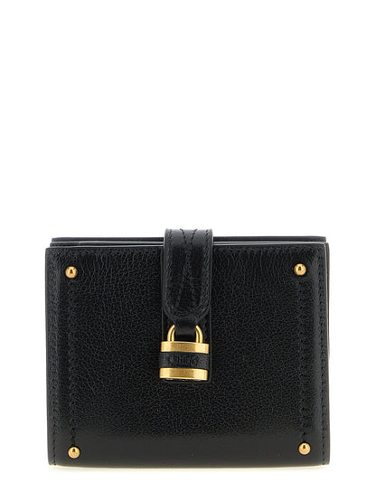 Chloé Black Buffalo Leather Cardholder - Paddington