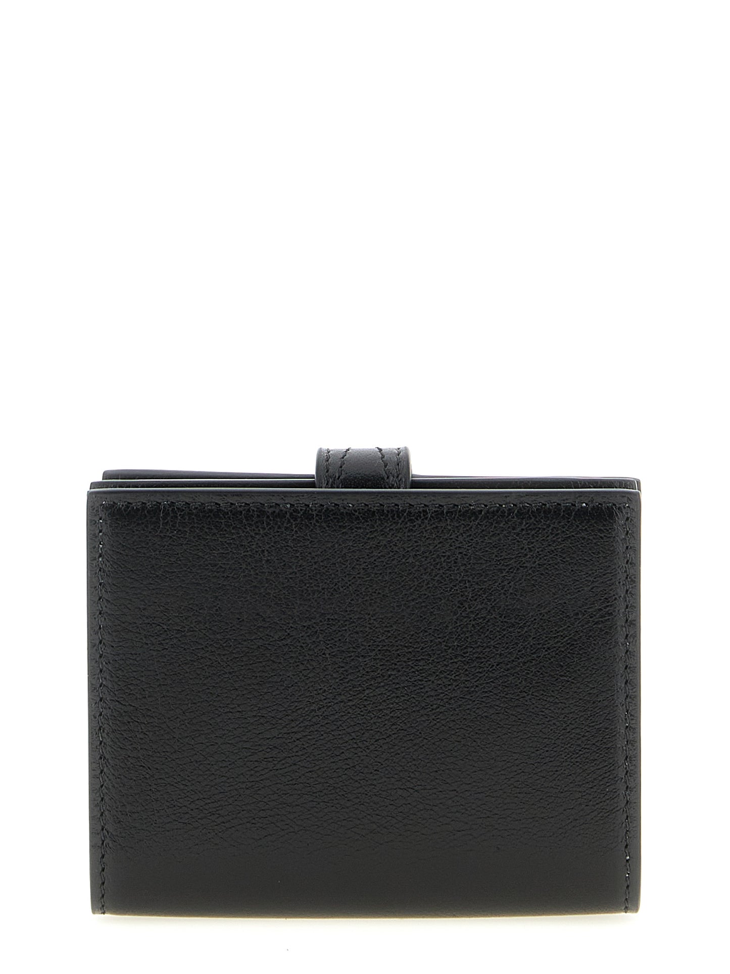 Chloé Black Buffalo Leather Cardholder - Paddington